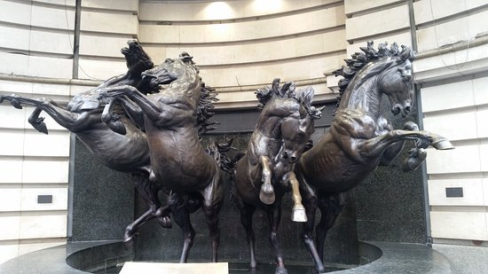 Bursting from the fountain - The Four Bronze Horses of Helios, London  Traveller Reviews - Tripadvisor