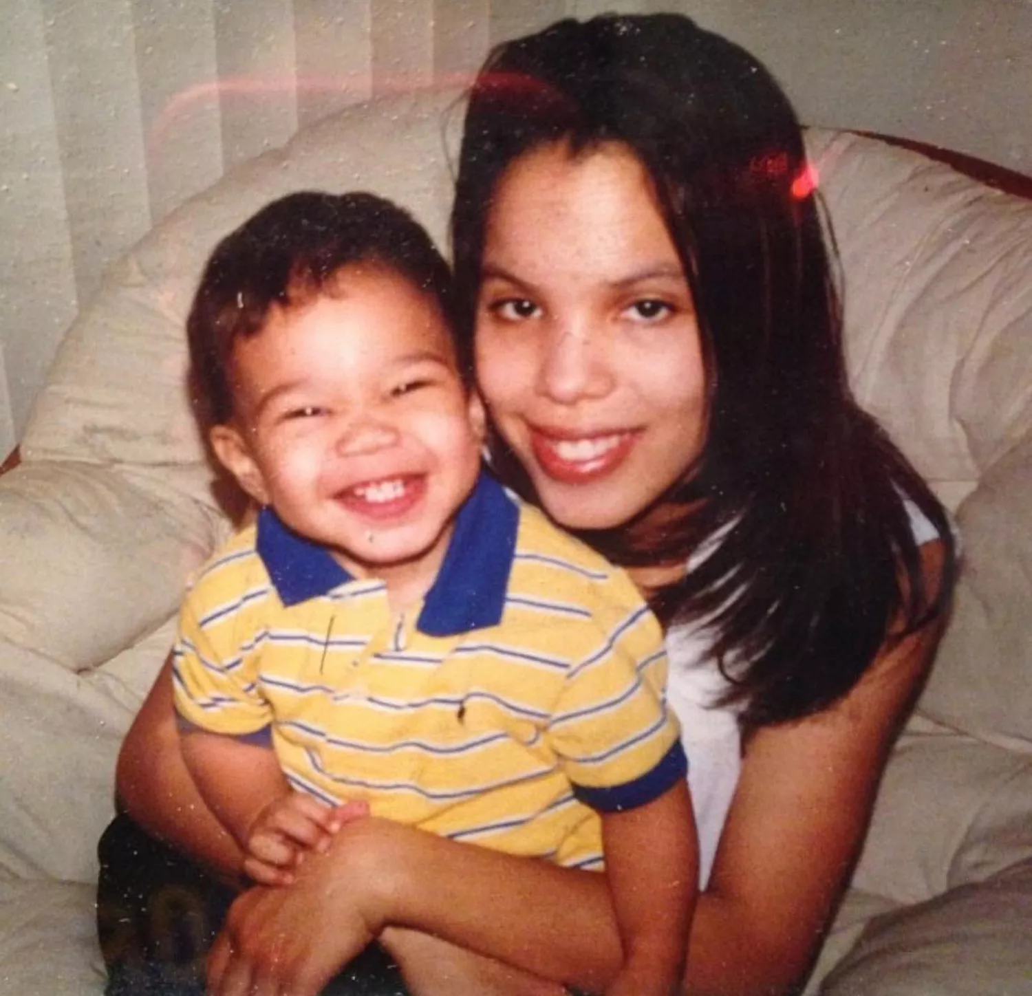 Jayson Tatum and his mom