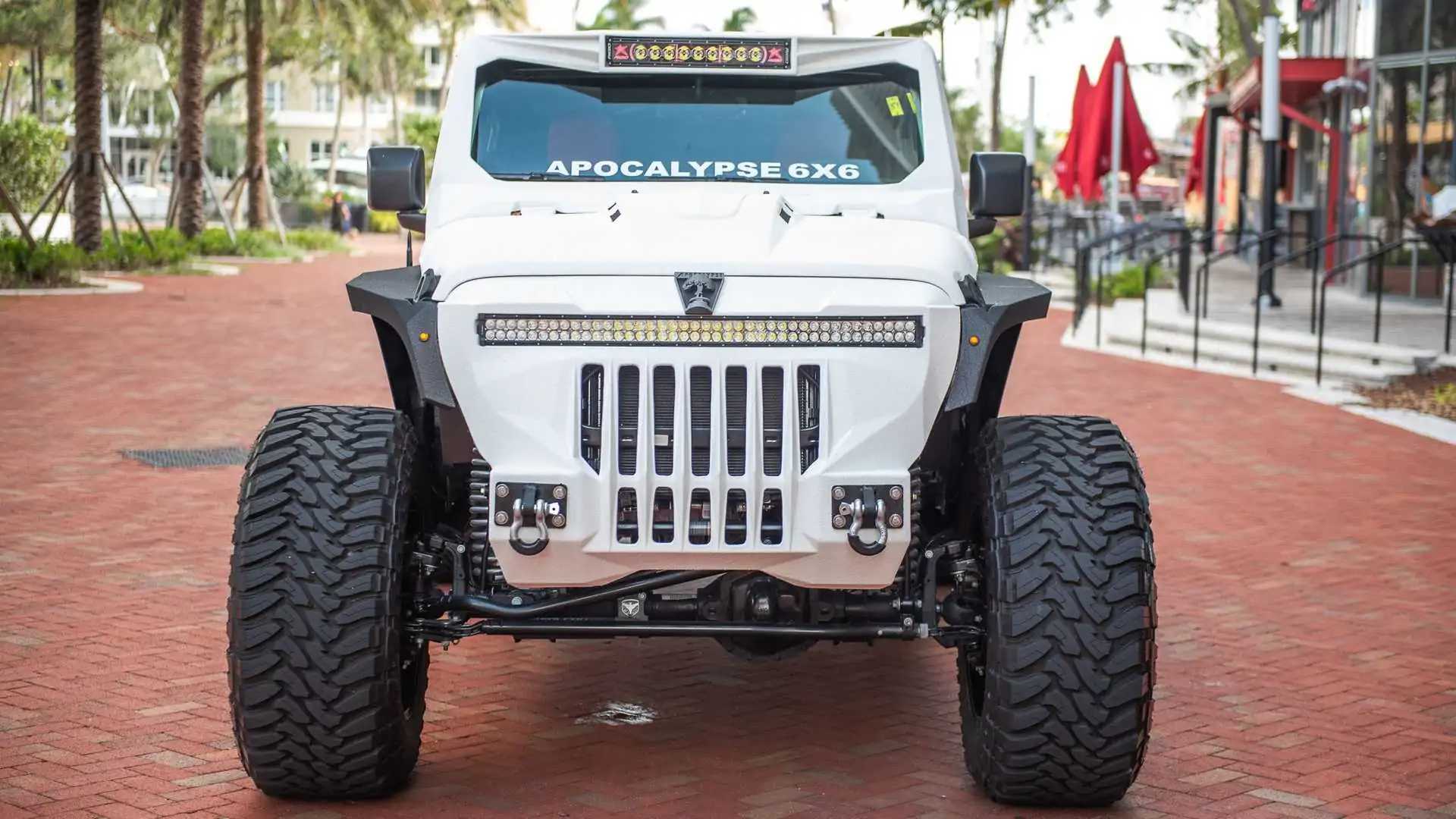 lamtac for late night adventures this x wheeled soflo jeeps off road supercar with a horsepower engine provides a safe journey 651d8e25c8f2a For Late-night Adventures, This 6x6 6-wheeled Soflo Jeeps Off-road Supercar With A 705 Horsepower Engine Provides A Safe Journey.