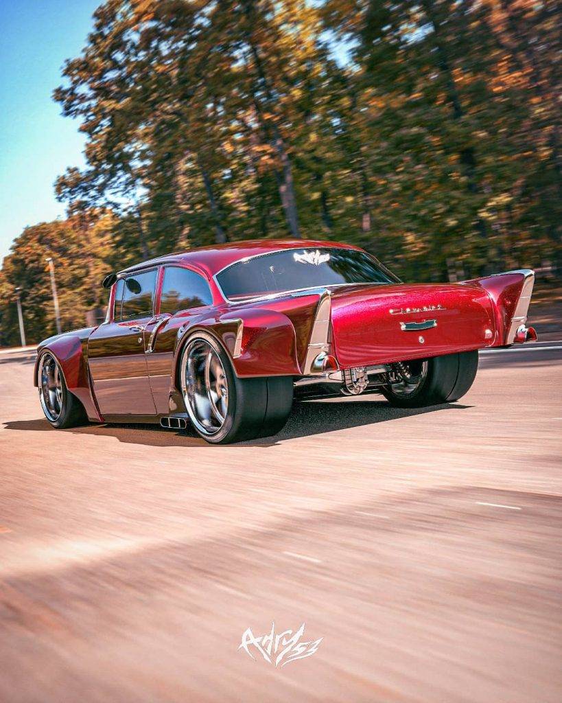 lamtac timothy adry s bold conversion of a chevy widebody will look powerful like a handsome beast 65216c1f683cf Timothy Adry's Bold Conversion Of A 1957 Chevy 150 Widebody Will Look Powerful Like A Handsome Beast