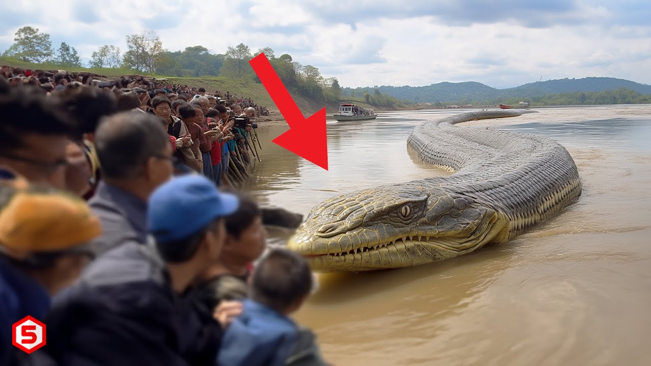 Sempat Muncul di Sungai, Ular Raksasa NABAU Bikin Geger Warga Dayak Kalimantan - YouTube