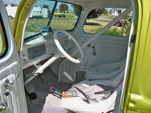 1947 Ford Gasser Pickup in Striking Lime Gold Pearl