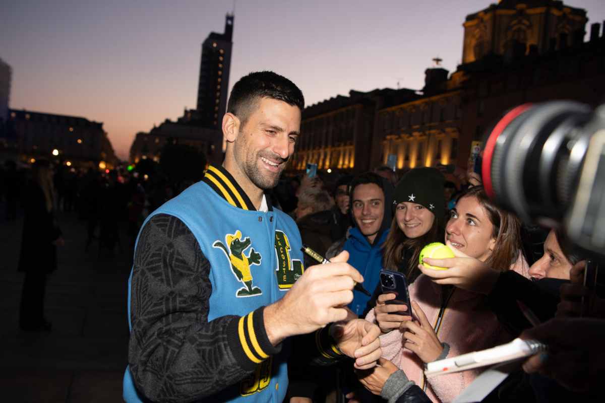 Djokovic, gita speciale a Torino prima delle Finals: così ha "tradito" il  Milan