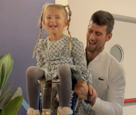 She Spins Me Around' - Emotional Novak Djokovic Tears Up While Talking About Five-Year-Old Daughter Tara - EssentiallySports