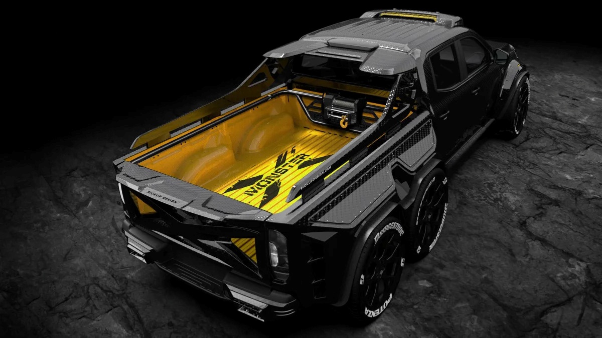 lamtac a detailed look at the mercedes benz x class x full carbon super pickup truck a remarkable technical masterpiece priced at over million usd 655f7551b93ef A Detailed Look At The Mercedes-benz X-class 6x6 Full Carbon Super Pickup Truck: A Remarkable Technical Masterpiece Priced At Over 1.3 Million Usd