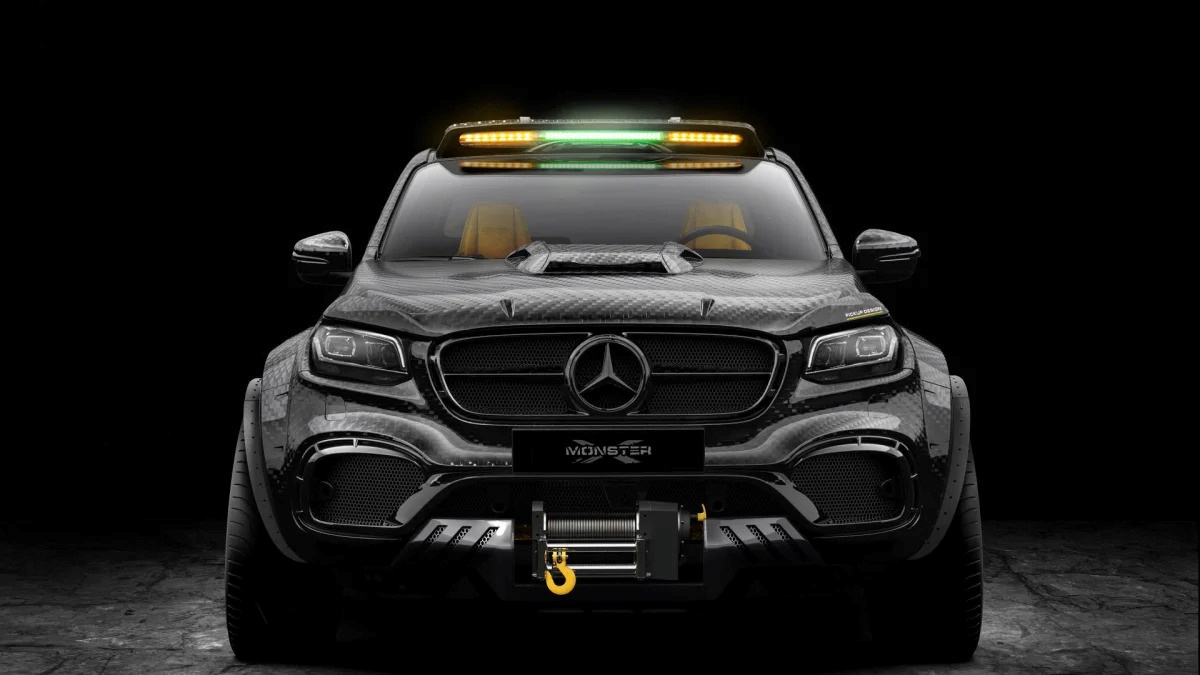 lamtac a detailed look at the mercedes benz x class x full carbon super pickup truck a remarkable technical masterpiece priced at over million usd 655f755546665 A Detailed Look At The Mercedes-benz X-class 6x6 Full Carbon Super Pickup Truck: A Remarkable Technical Masterpiece Priced At Over 1.3 Million Usd