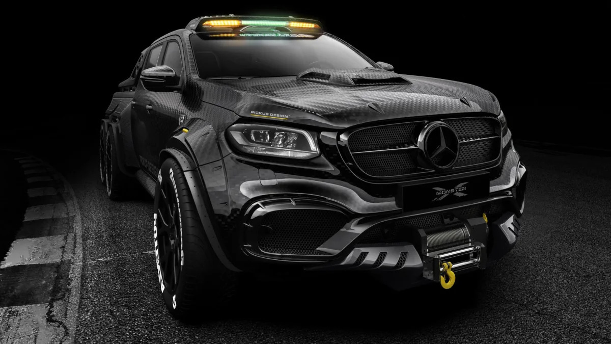 lamtac a detailed look at the mercedes benz x class x full carbon super pickup truck a remarkable technical masterpiece priced at over million usd 655f7556d0667 A Detailed Look At The Mercedes-benz X-class 6x6 Full Carbon Super Pickup Truck: A Remarkable Technical Masterpiece Priced At Over 1.3 Million Usd
