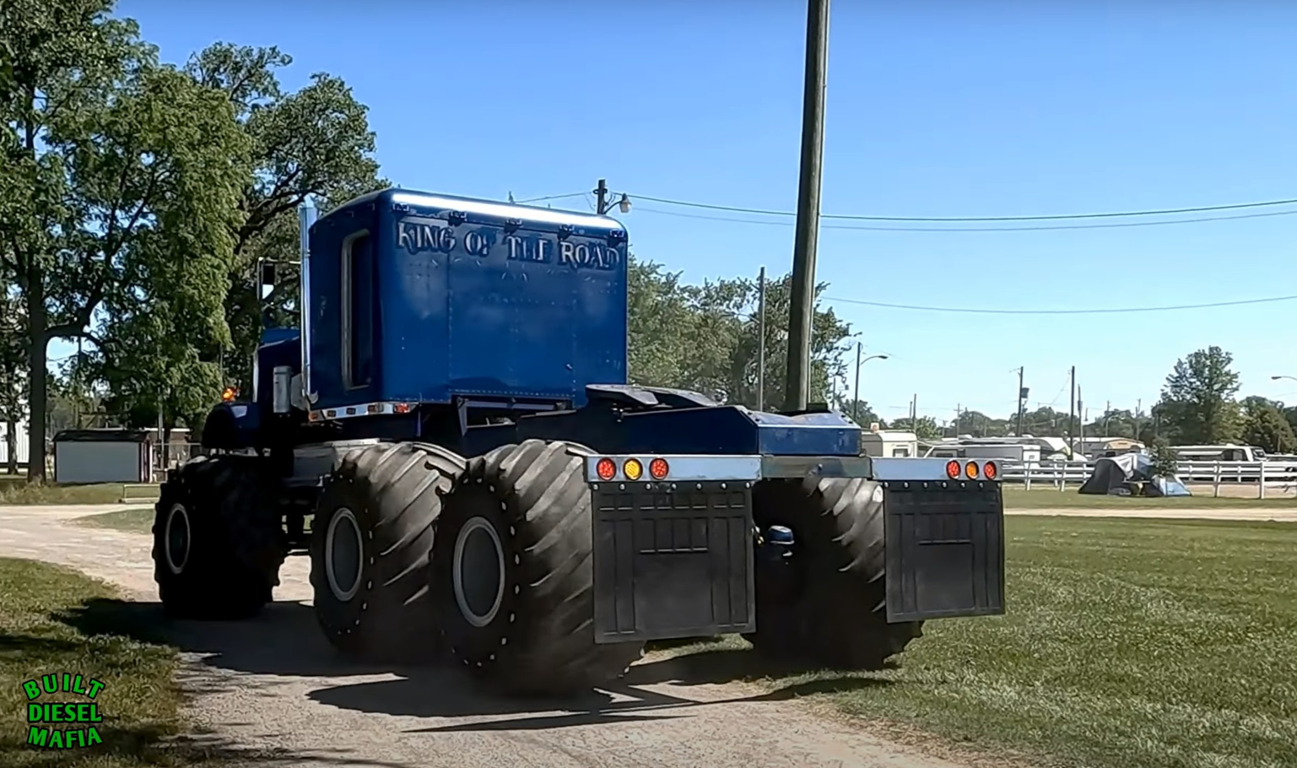 lamtac close up of abfi super monster truck selling king of the road peterbilt revived in 6545f80bd744c Close-Up Of ABFI - 1986 Super Monster Truck Selling "king Of The Road" Peterbilt 6×6 Revived In 2023