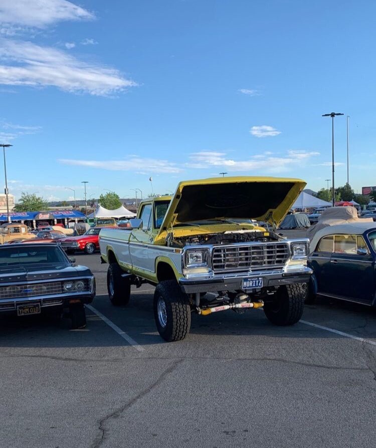 The 1978 Ford F-350 with a 530 Stroker Generating 640 HP