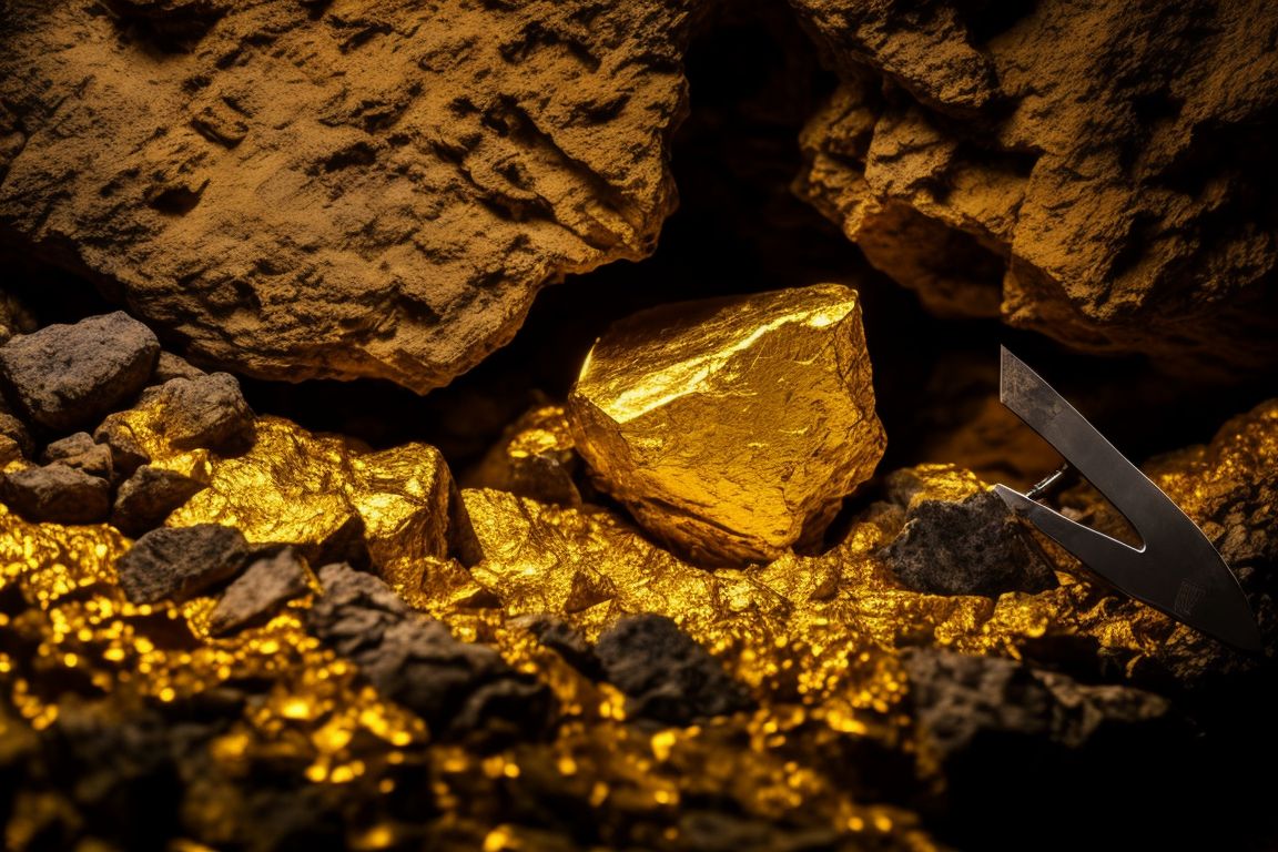 Man Discovers Enormous Golden Treasure Protected by a Serpent