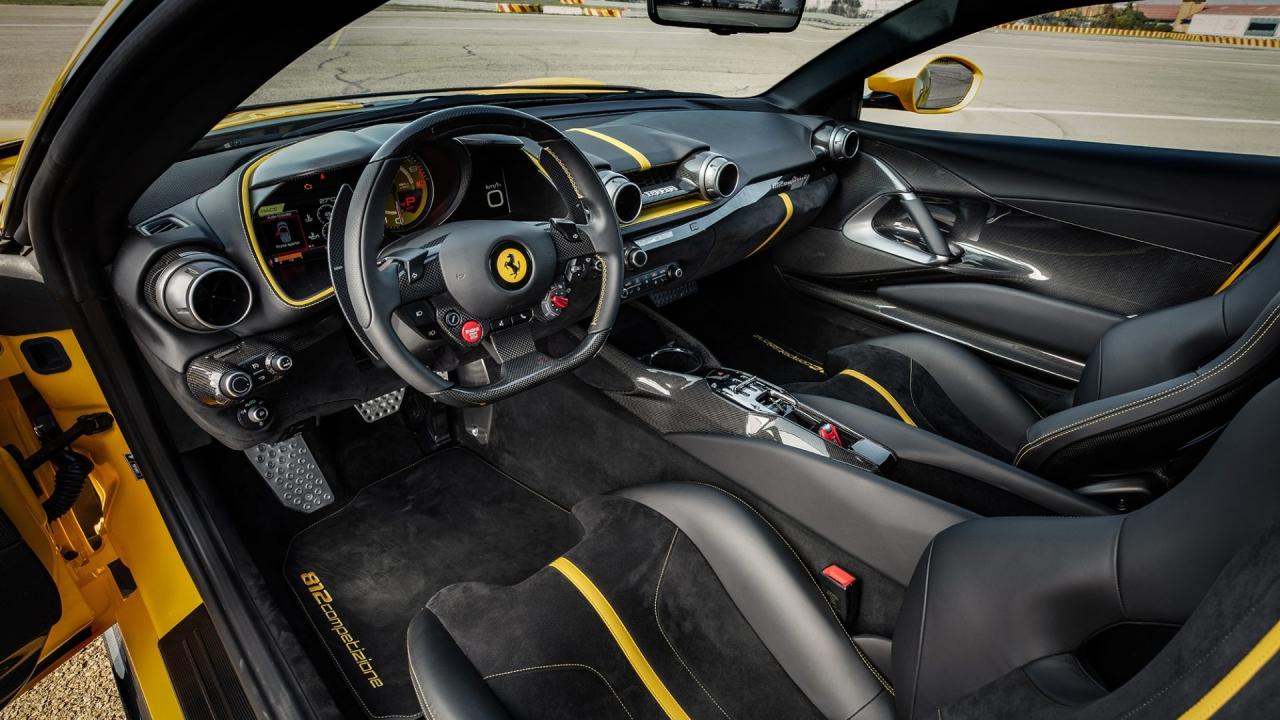 Unleash the V12 Beast: Introducing the Ferrari 812 Competizione Aperta ...