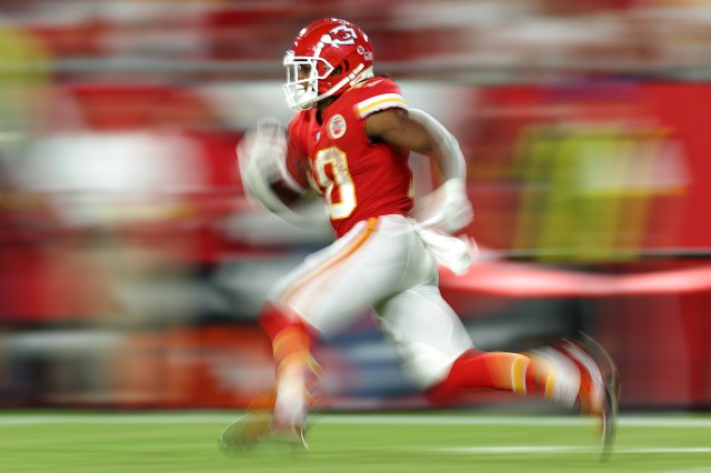 Matt Nagy describes Chiefs RB Isiah Pacheco's top-notch work ethic