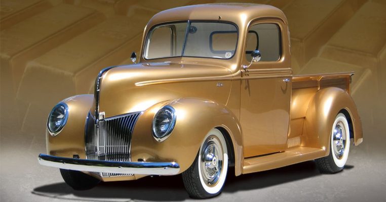 1940 Ford Pickup GOLD 4x4