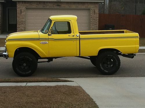 1966 Ford F100 4x4 with 4-Speed Transmission