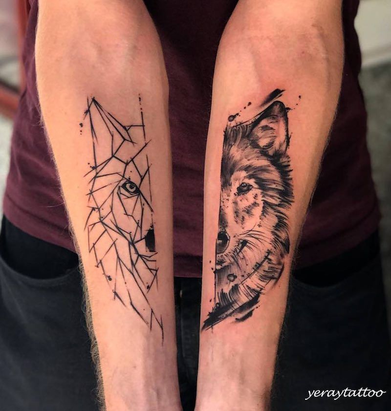 110 Striking Wolf Tattoo Designs with Meaning