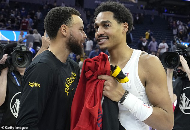 Warriors’ Warm Welcome: Steph Curry’s Chuckles Amidst Jordan Poole’s Tough Return