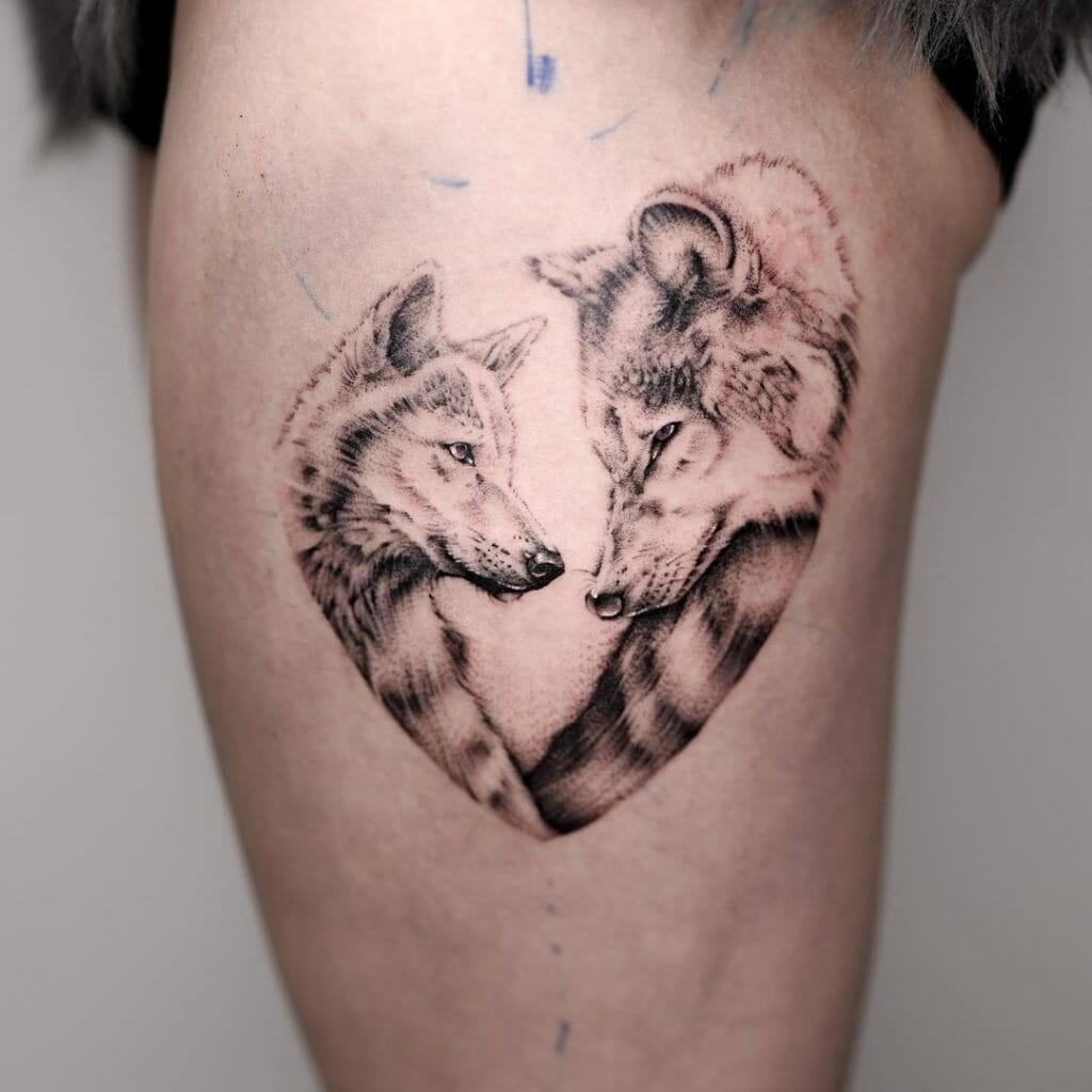 Enthralling wolf tattoos for the freespirited individuals