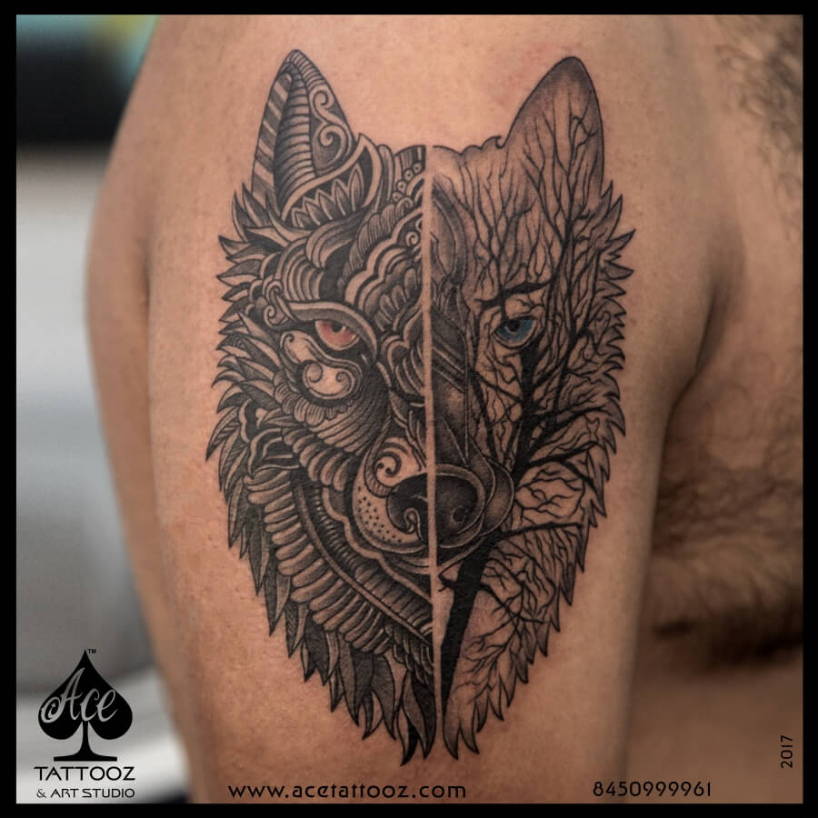 44 Impressive Wolf Tattoo Designs and Cultural Background  Tatuagem de  raposa Tatuagem casal Tatuagem que combina