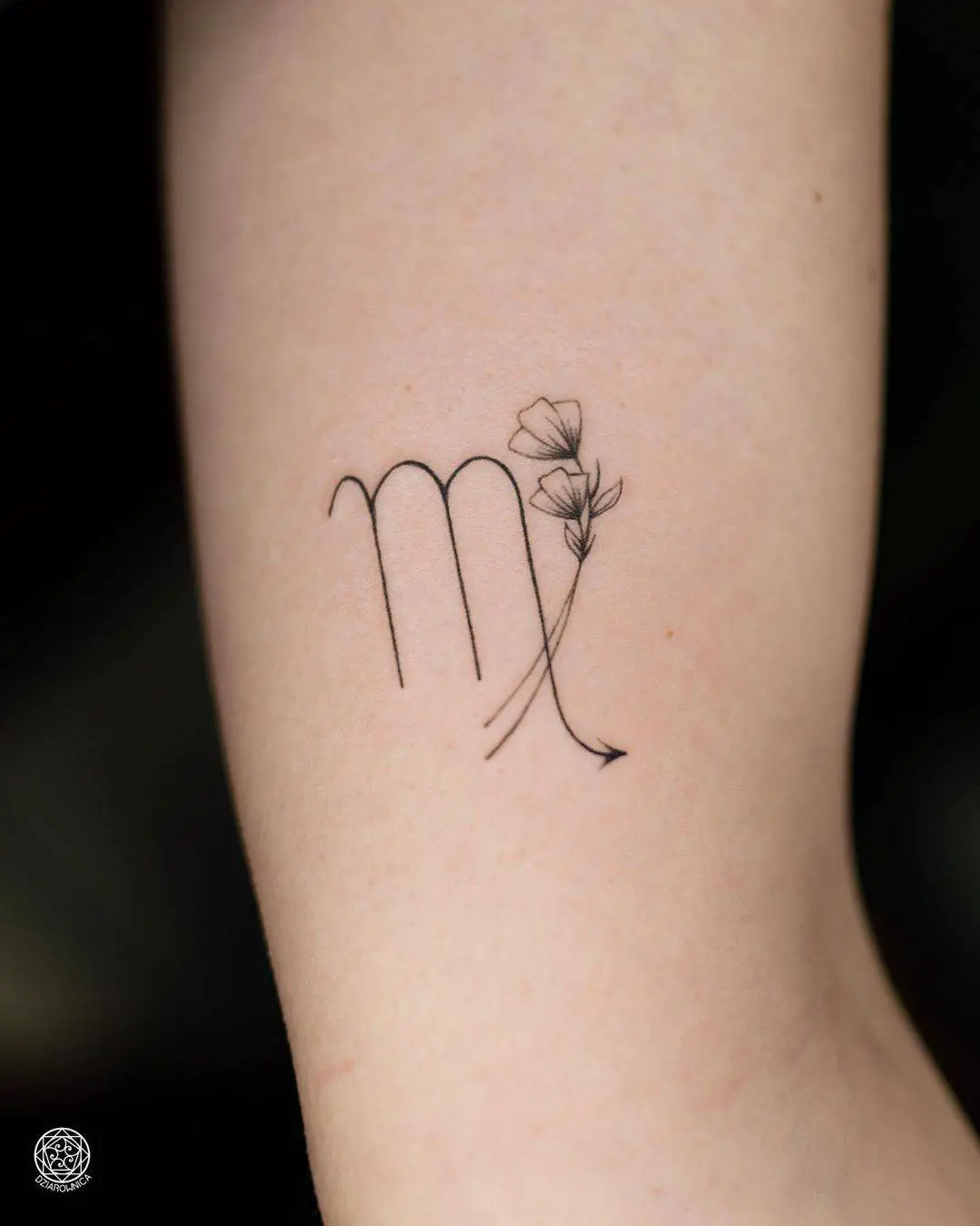 Scorpio tattoo design by dziarownica