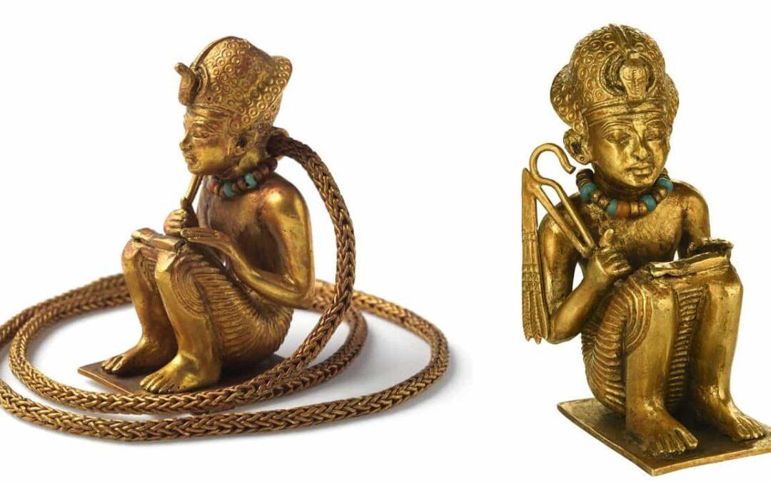 Exquisite Gold Necklace of King Amenhotep III from Tutankhamun’s Dynasty (1336-1326 BC) – amazingsportsusa.com