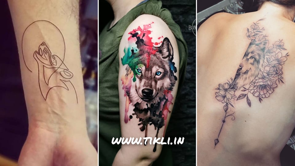 50 Of The Most Beautiful Wolf Tattoo Designs The Internet Has Ever Seen   KickAss Things  Wolf tattoo design Couples tattoo designs Wolf tattoos