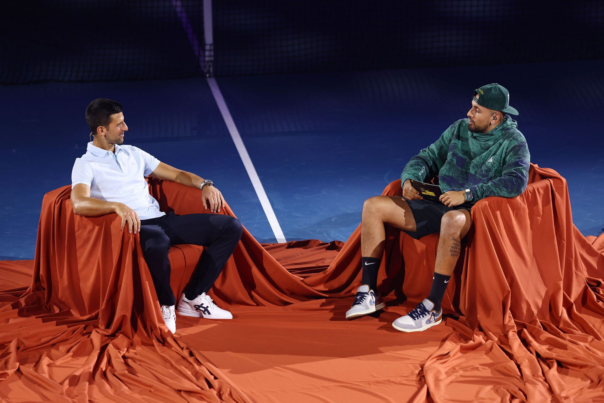 WATCH: Novak Djokovic nails his Nick Kyrgios impersonation, leaves  Australian TV presenter in stitches