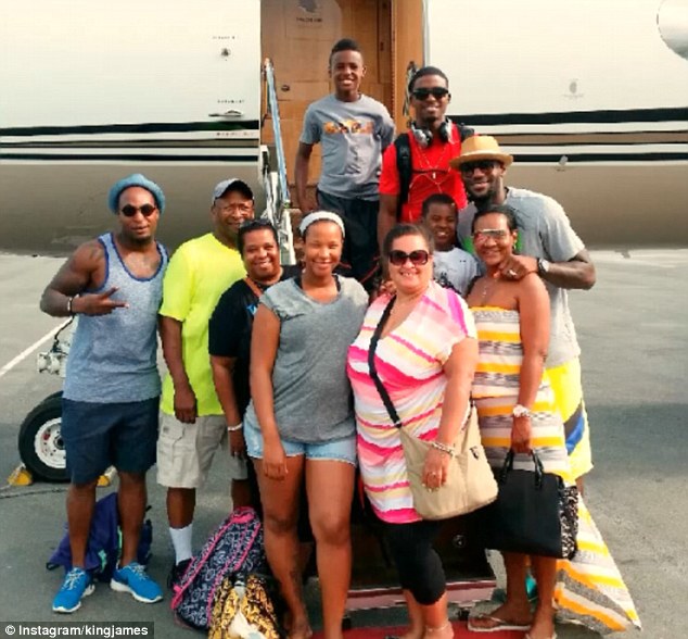 Team Talk While LeBron Walks: Agent’s Meetings Heat Up as James Enjoys Family Time