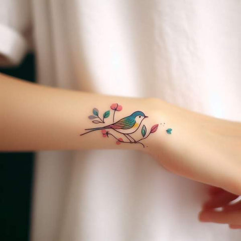 Bird Wrist Tattoo