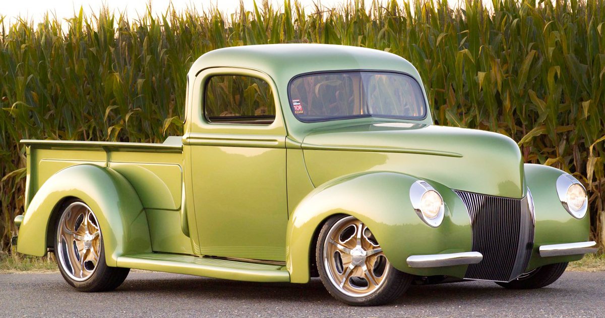 1940 Ford 1/2 Ton Pickup Truck 5.0L Coyote: Blending History with Modern Power