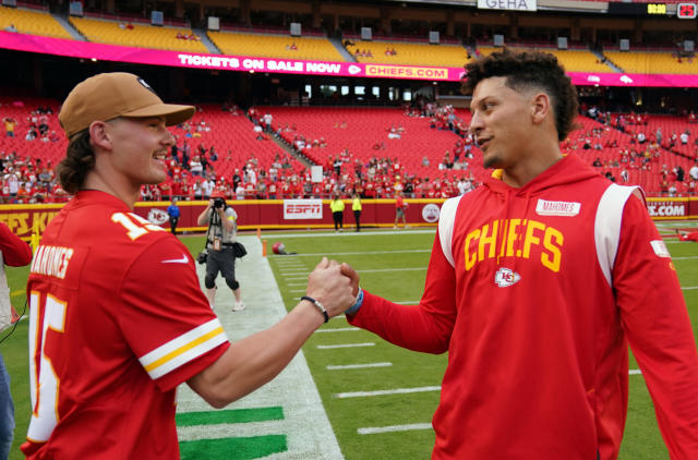 Patrick Mahomes, Chiefs fans react to Bobby Witt Jr.'s massive extension  with Royals - Yahoo Sports