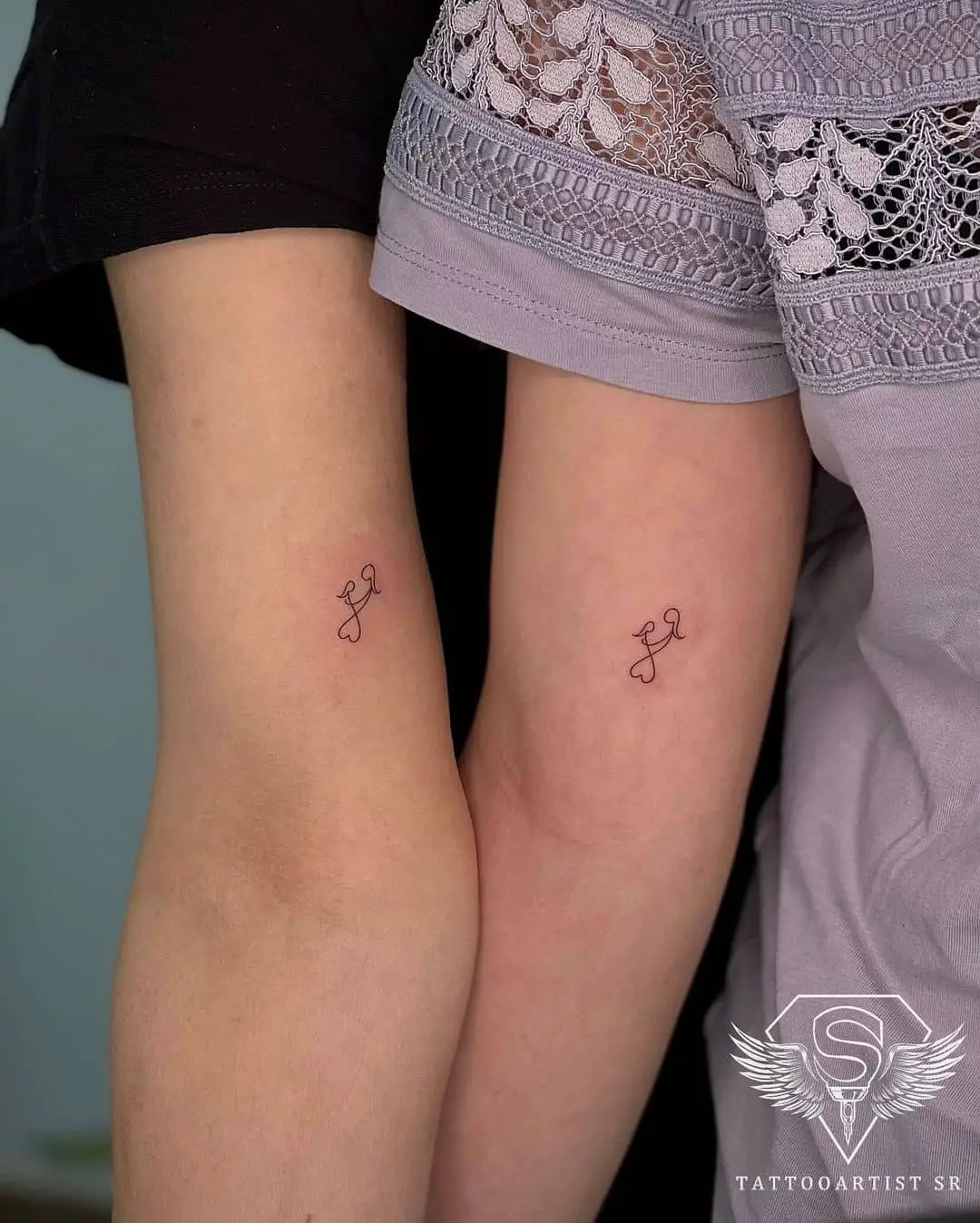 Couple tattoo design by tattooartist sr