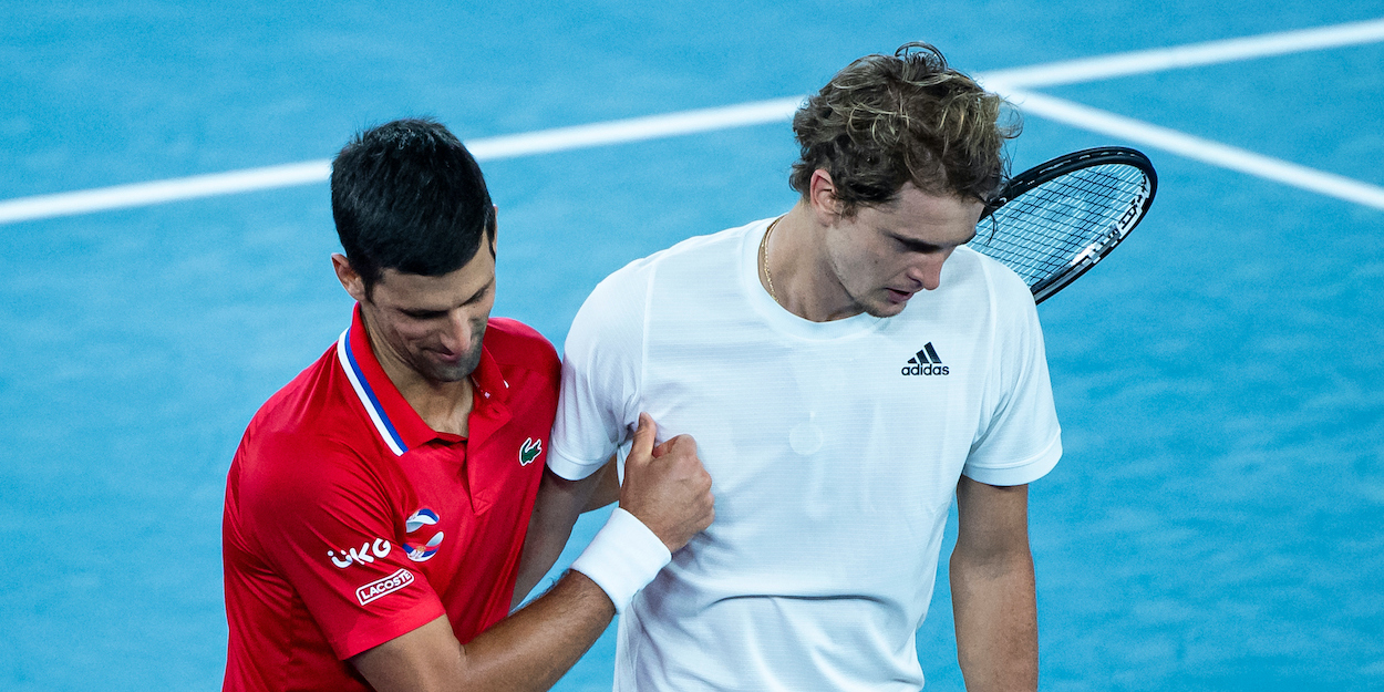 Zverev told Djokovic 'you're the greatest ever' after ending golden dream