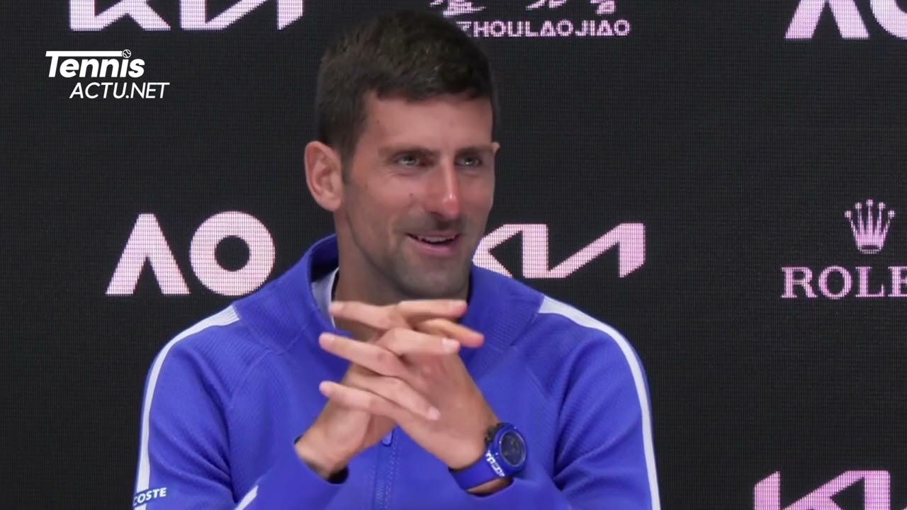 Australian Open 2024 - Novak Djokovic : "It was a bad day, I tried but... "  - YouTube