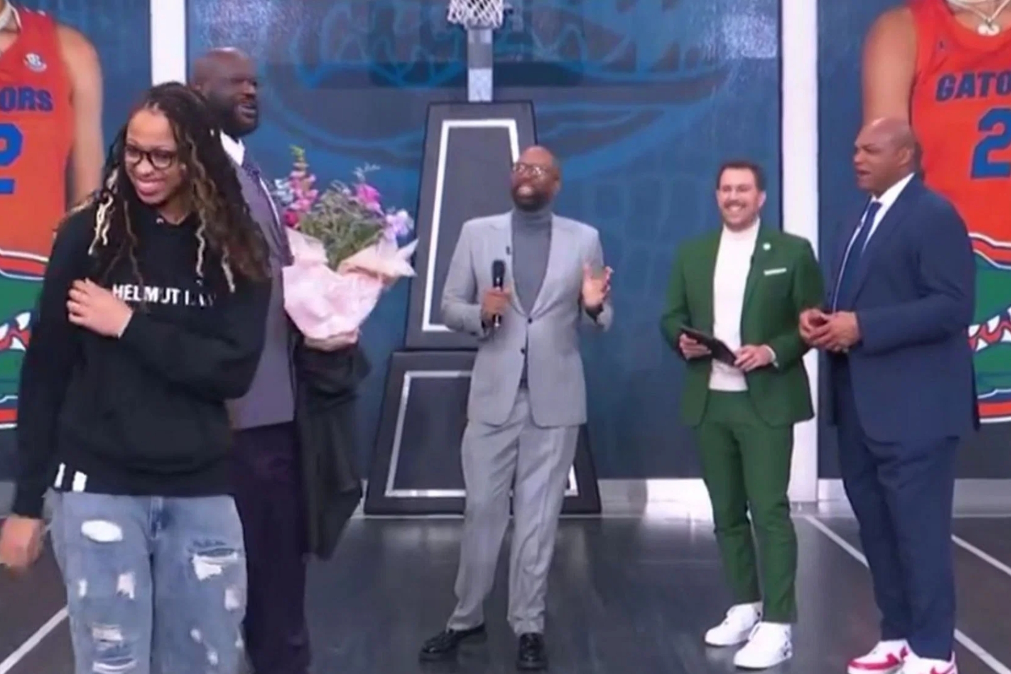 Charles Barkley steals the show during Shaquille O'Neal's daughter  television debut | Marca