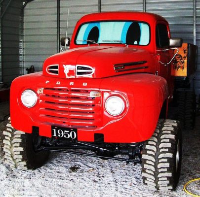 1950 Ford F1 4x4 Indian Motorcycle Tribute Truck