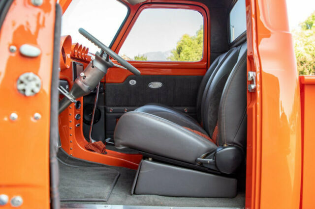 1953 Ford F100 Pickup Truck Orange