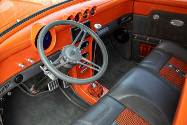 1953 Ford F100 Pickup Truck Orange