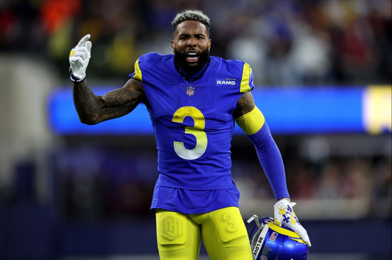 Odell Beckham Jr. is a former Los Angeles Rams wide receiver