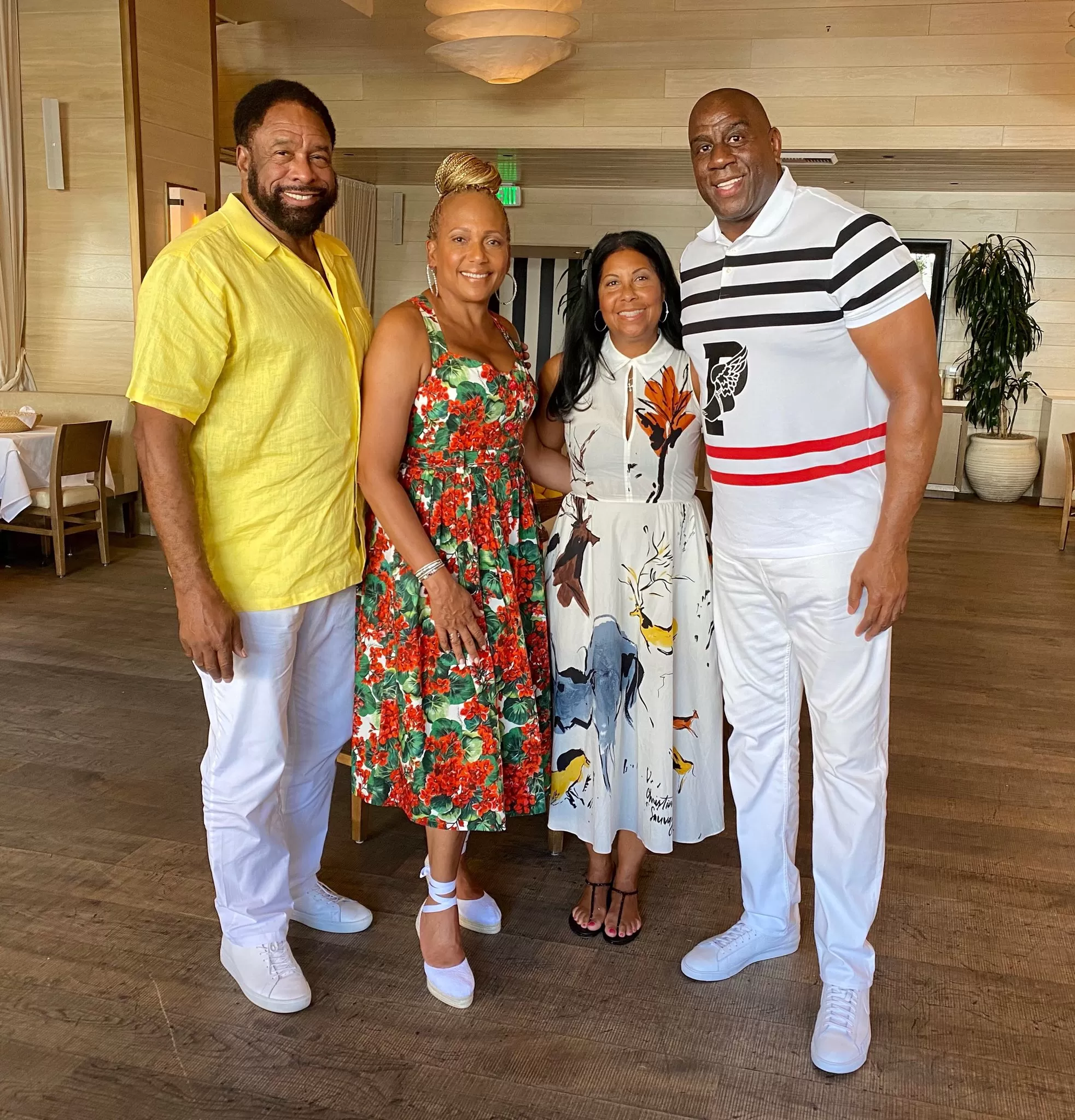 “This is a time for us to come together, share stories, and strengthen our relationships,” Magic Johnson said of spending quality time with family in late 2024.