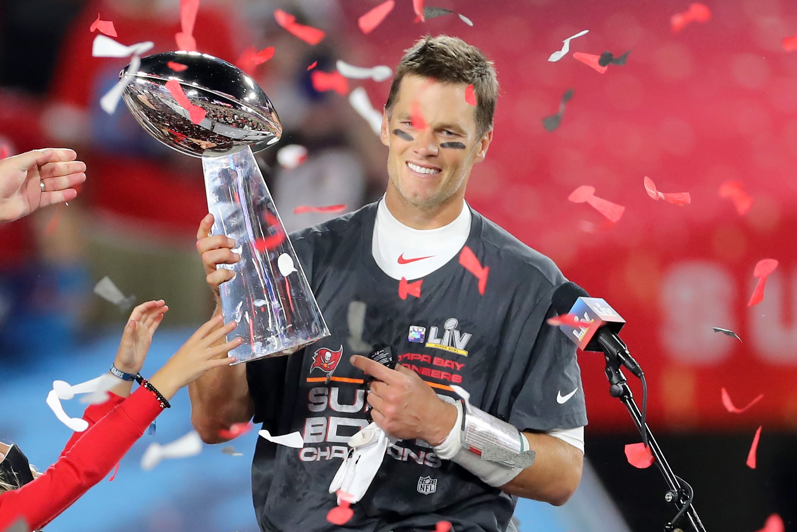 The seven-time Super Bowl champion signed a ten-year deal with the network worth $375 million in May 2022