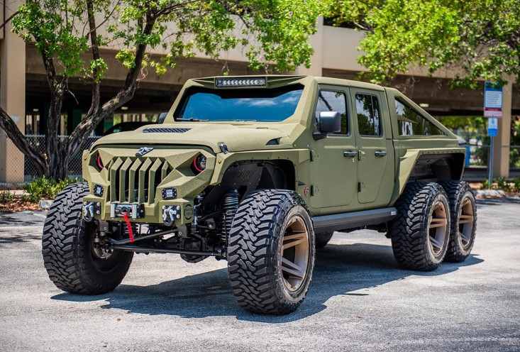 Njoku bought the Apoloaypse Hellfire, which is a heavily-modified Jeep Gladiator produced by Apocalypse Manufacturing