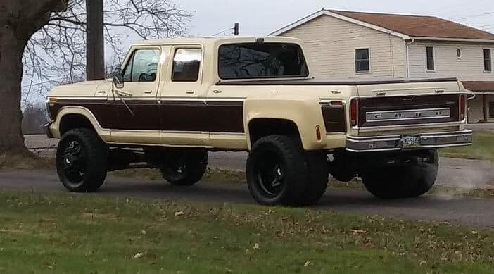 1979 FORD F-350 4x4 CREW CAB