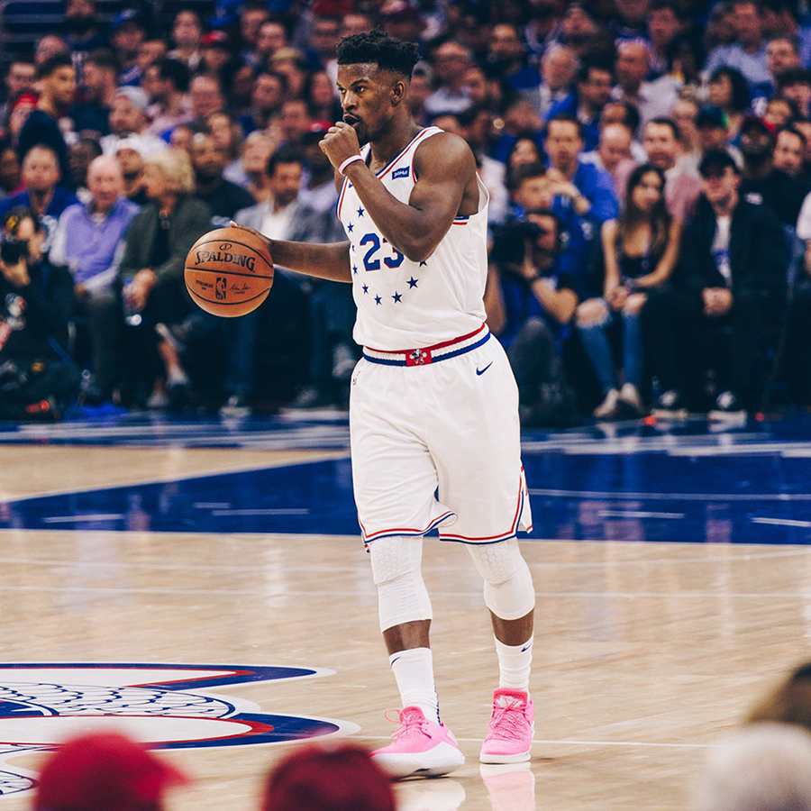 Jimmy Butler and the story behind the meaningful pink shoes at Game 3 NBA Playoffs