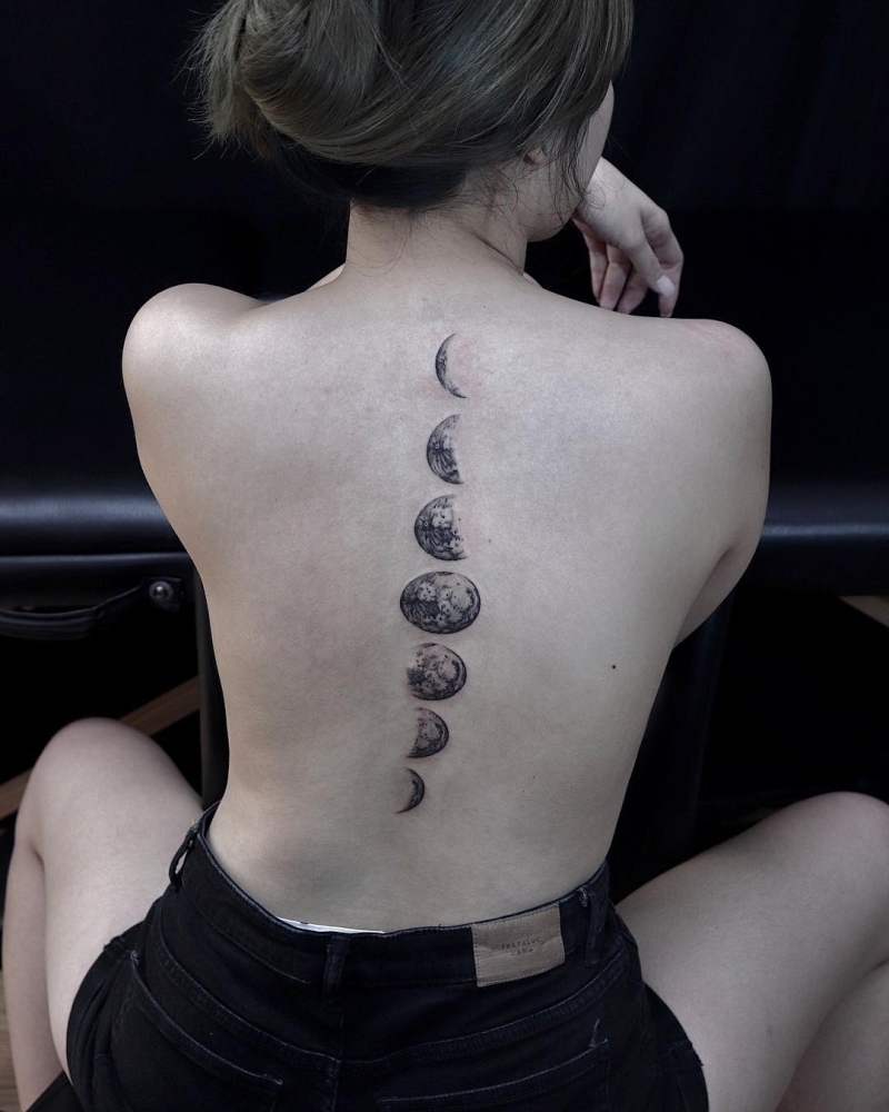 awesome spine tattoo ideas @oc tatt 2a