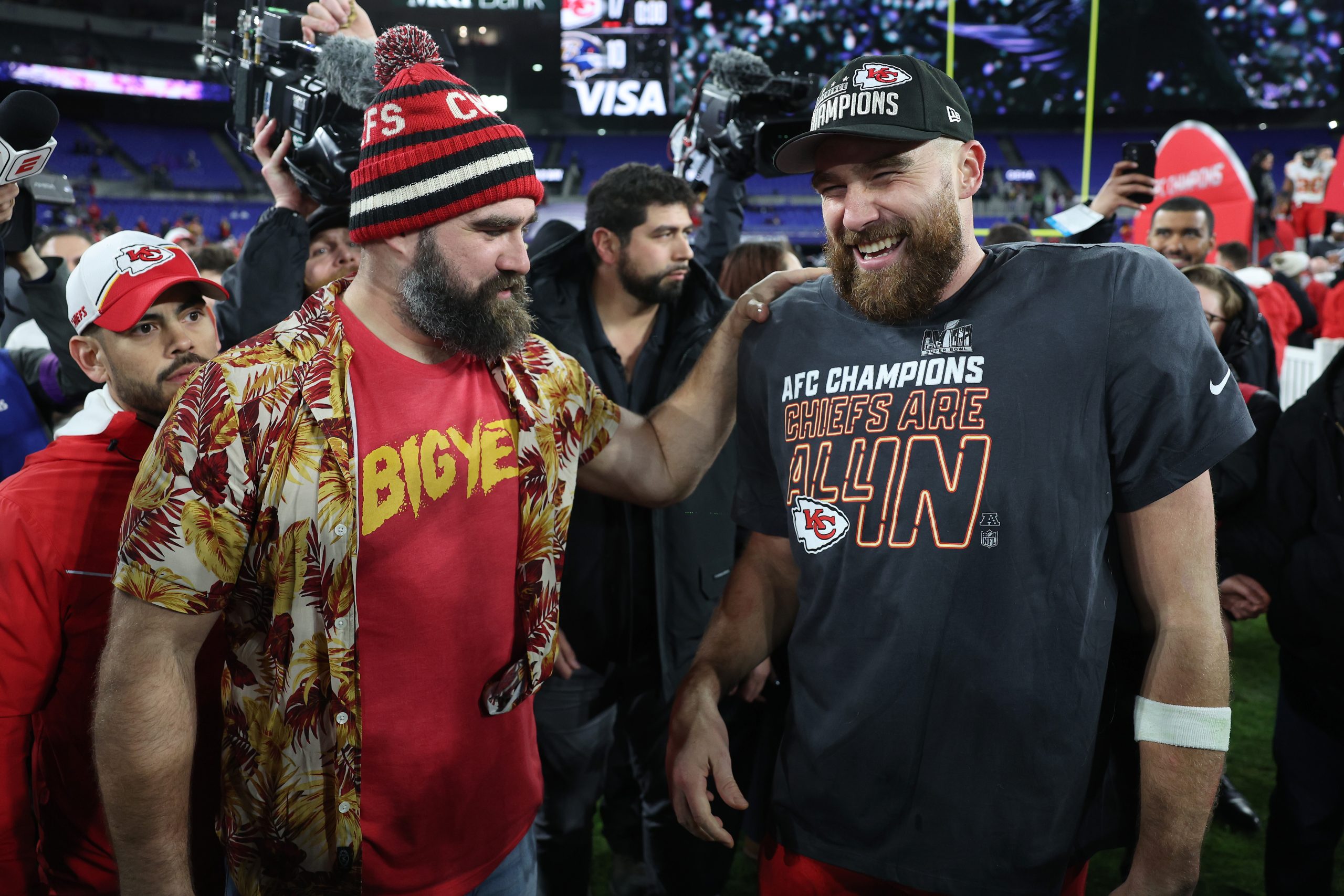 Travis, Jason Kelce