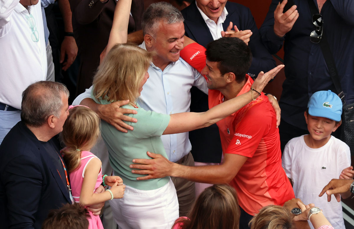 Djokovic grateful for 'tennis mother' and 'tennis father' - Rediff.com