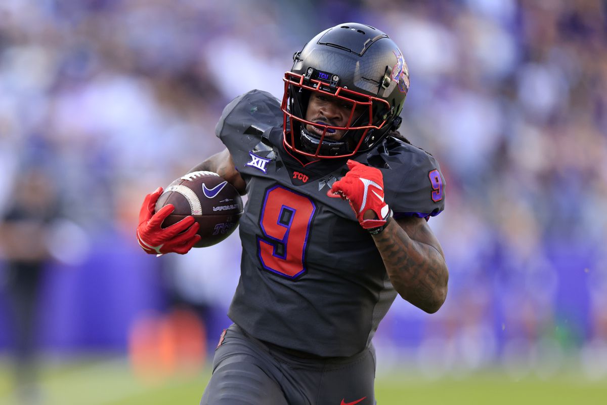 Football: TCU RB Emani Bailey declares for the 2024 NFL Draft - Frogs O' War