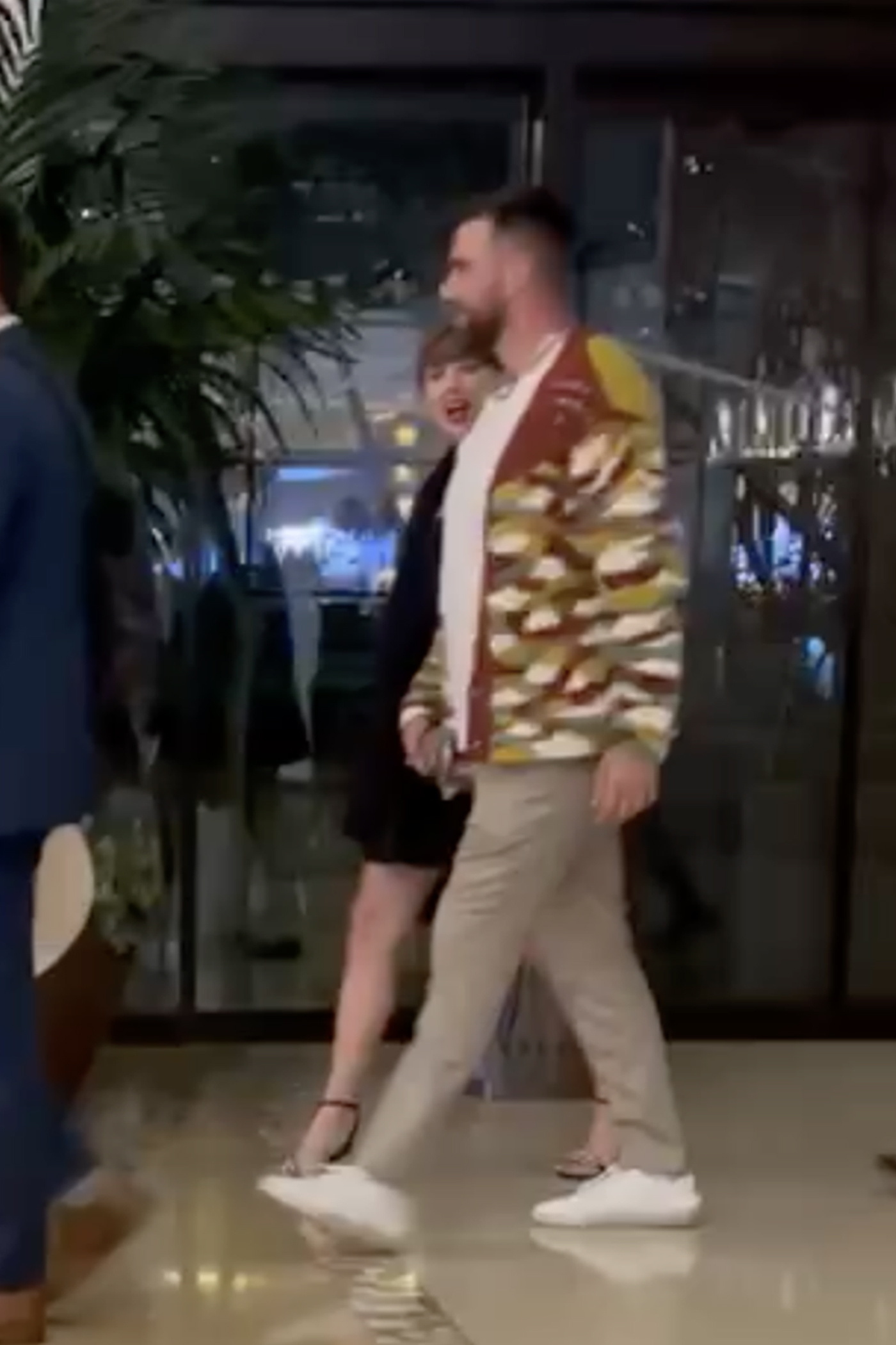 Taylor Swift and Travis Kelce were spotted dining at Toca Madera in Las Vegas