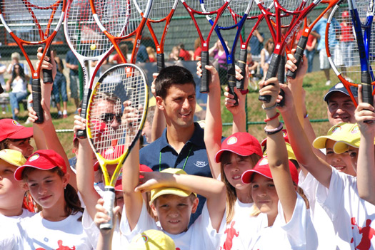 Novak opens tennis courts on Tara – Novak Djokovic