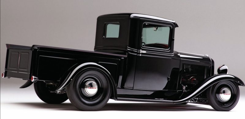 Black 1932 Ford Pickup Truck